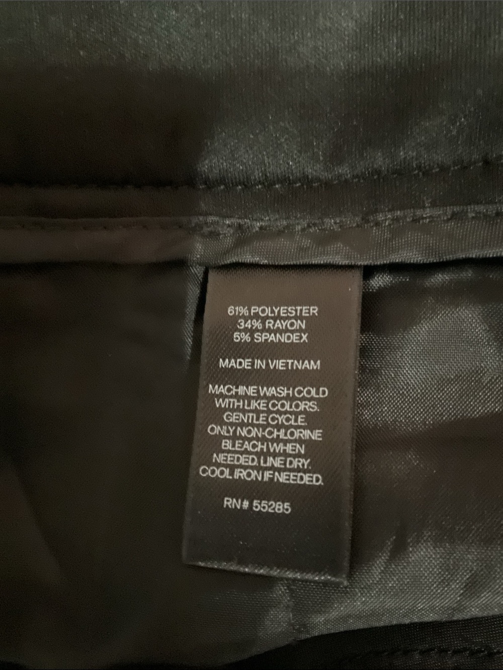 Express Women's Columnist Black Boot Cut Pants - Size 2S - Picture 5 of 5